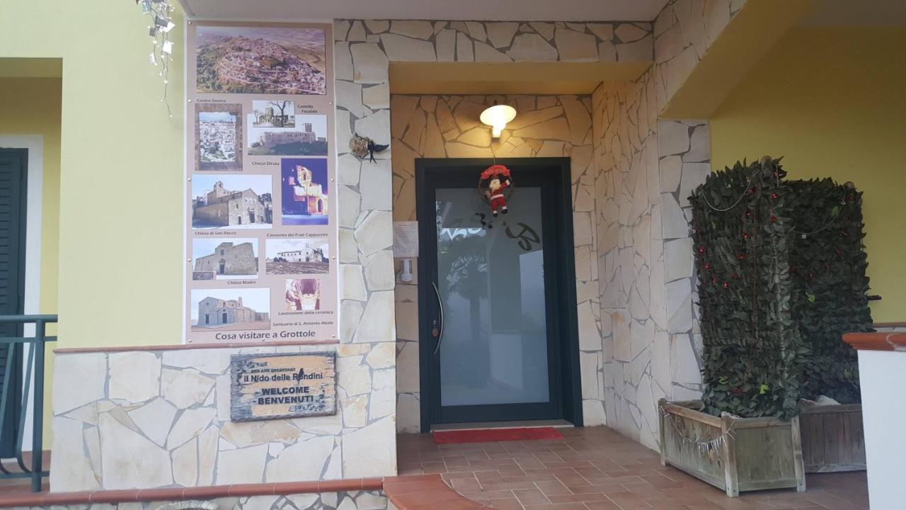 Il Nido Delle Rondini Bed & Breakfast Grottole ภายนอก รูปภาพ